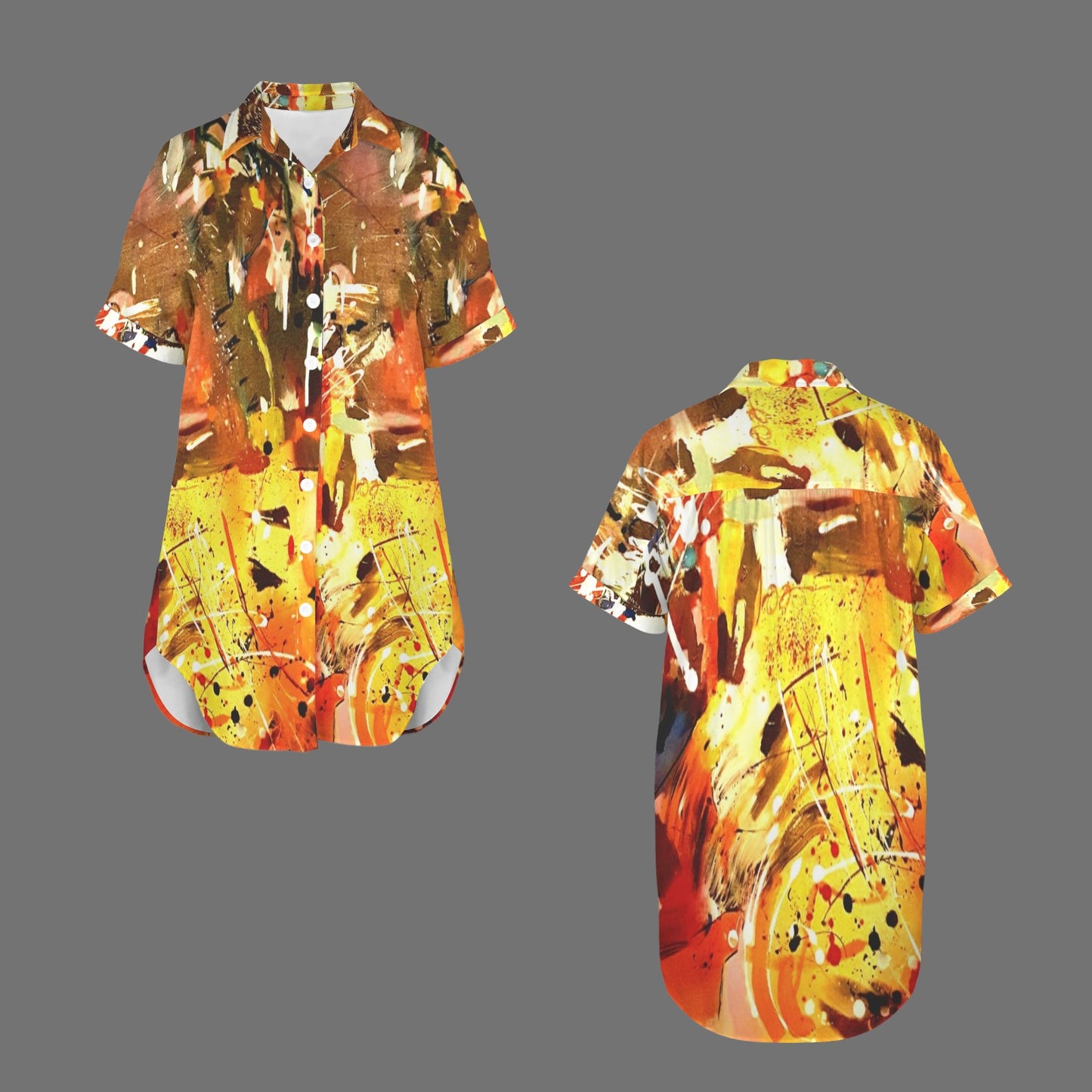abstract dress